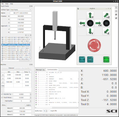 Virtual CMM